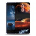 Дизайнерский пластиковый чехол для Nokia 8 Астероид