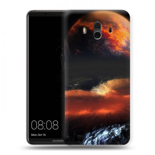 Дизайнерский пластиковый чехол для Huawei Mate 10 Астероид