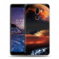 Дизайнерский пластиковый чехол для Nokia 7 Plus Астероид