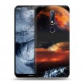 Дизайнерский пластиковый чехол для Nokia 6.1 Plus Астероид