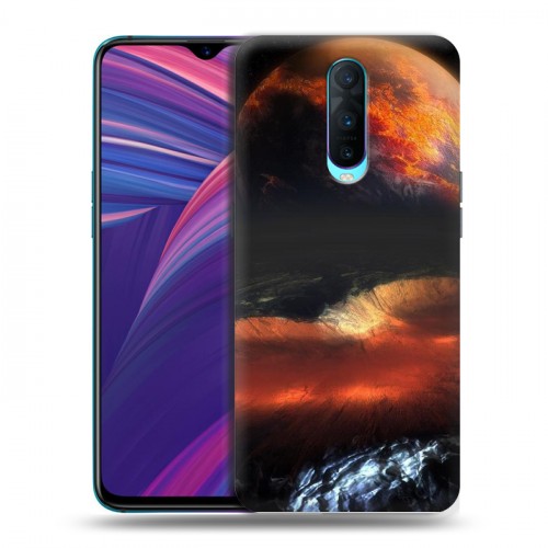 Дизайнерский пластиковый чехол для OPPO RX17 Pro Астероид