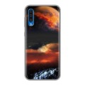 Дизайнерский силиконовый чехол для Samsung Galaxy A50 Астероид