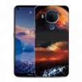 Дизайнерский силиконовый чехол для Nokia 5.4 Астероид