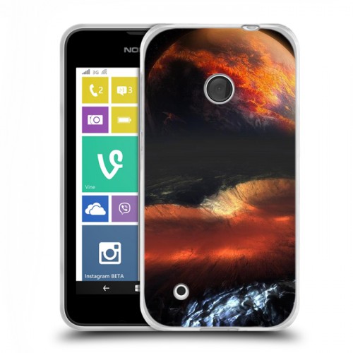 Дизайнерский пластиковый чехол для Nokia Lumia 530 Астероид