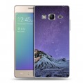 Дизайнерский пластиковый чехол для Samsung Z3 Млечный путь