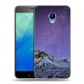 Дизайнерский пластиковый чехол для Meizu M5 Млечный путь