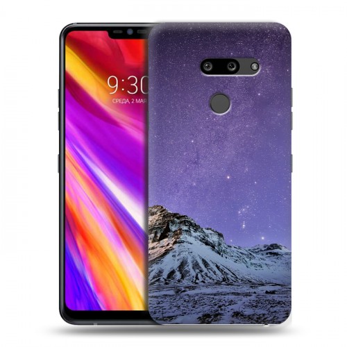 Дизайнерский пластиковый чехол для LG G8 ThinQ Млечный путь