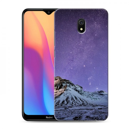 Дизайнерский силиконовый с усиленными углами чехол для Xiaomi RedMi 8A Млечный путь