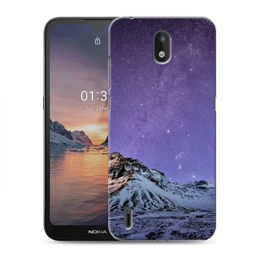 Дизайнерский силиконовый чехол для Nokia 1.3 Млечный путь