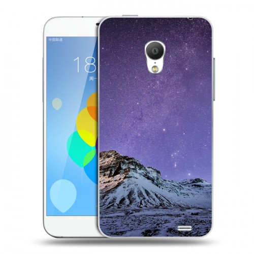 Дизайнерский силиконовый чехол для  Meizu MX3 Млечный путь