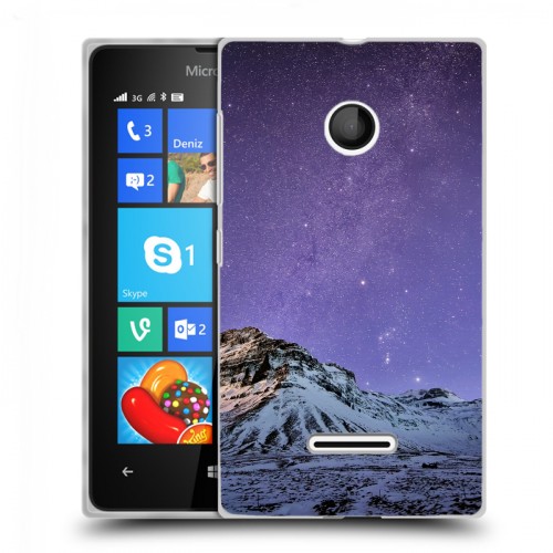 Дизайнерский пластиковый чехол для Microsoft Lumia 435 Млечный путь