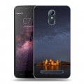 Дизайнерский силиконовый чехол для Homtom HT17 Млечный путь