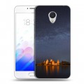 Дизайнерский пластиковый чехол для Meizu M3E Млечный путь