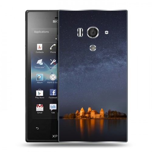 Дизайнерский пластиковый чехол для Sony Xperia acro S Млечный путь