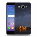 Дизайнерский пластиковый чехол для Huawei Y3 (2017) Млечный путь