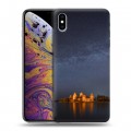 Дизайнерский силиконовый чехол для Iphone Xs Max Млечный путь