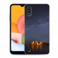 Дизайнерский силиконовый чехол для Samsung Galaxy M01 Млечный путь