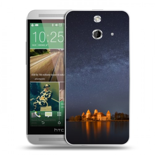 Дизайнерский пластиковый чехол для HTC One E8 Млечный путь