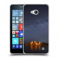 Дизайнерский пластиковый чехол для Microsoft Lumia 640 Млечный путь