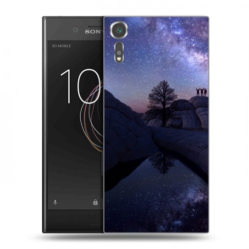 Дизайнерский пластиковый чехол для Sony Xperia XZs Млечный путь