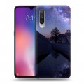 Дизайнерский силиконовый с усиленными углами чехол для Xiaomi Mi9 Млечный путь