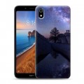 Дизайнерский силиконовый чехол для Xiaomi RedMi 7A Млечный путь