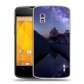 Дизайнерский пластиковый чехол для LG Google Nexus 4 Млечный путь