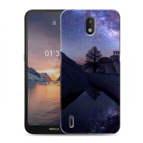 Дизайнерский силиконовый чехол для Nokia 1.3 Млечный путь