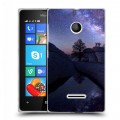 Дизайнерский пластиковый чехол для Microsoft Lumia 435 Млечный путь