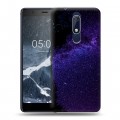 Дизайнерский пластиковый чехол для Nokia 5.1 Млечный путь