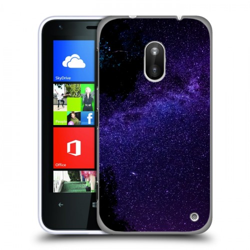 Дизайнерский силиконовый чехол для Nokia Lumia 620 Млечный путь