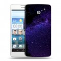 Дизайнерский пластиковый чехол для Huawei Ascend D2 Млечный путь