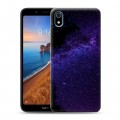 Дизайнерский силиконовый чехол для Xiaomi RedMi 7A Млечный путь