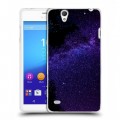 Дизайнерский пластиковый чехол для Sony Xperia C4 Млечный путь