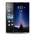 Дизайнерский пластиковый чехол для Sony Xperia acro S Млечный путь