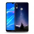 Дизайнерский пластиковый чехол для Huawei Y6 (2019) Млечный путь