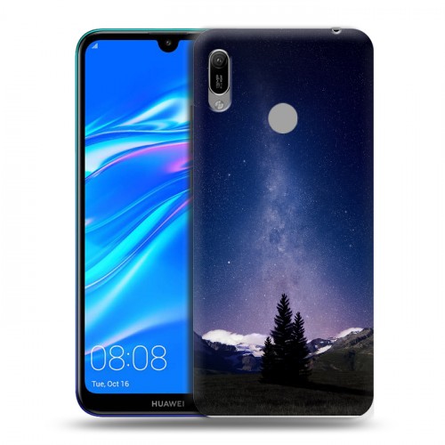 Дизайнерский пластиковый чехол для Huawei Y6 (2019) Млечный путь