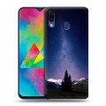 Дизайнерский пластиковый чехол для Samsung Galaxy M20 Млечный путь