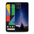 Дизайнерский пластиковый чехол для Google Pixel 4 Млечный путь