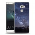 Дизайнерский пластиковый чехол для Huawei Mate S Млечный путь