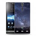 Дизайнерский пластиковый чехол для Sony Xperia S Млечный путь