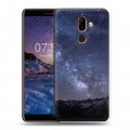 Дизайнерский пластиковый чехол для Nokia 7 Plus Млечный путь