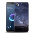 Дизайнерский пластиковый чехол для HTC Desire 12 Млечный путь