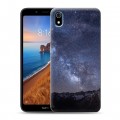 Дизайнерский силиконовый чехол для Xiaomi RedMi 7A Млечный путь