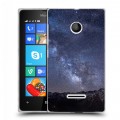 Дизайнерский пластиковый чехол для Microsoft Lumia 435 Млечный путь