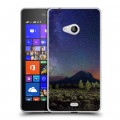 Дизайнерский пластиковый чехол для Microsoft Lumia 540 Млечный путь