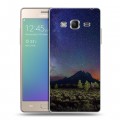 Дизайнерский пластиковый чехол для Samsung Z3 Млечный путь