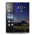 Дизайнерский пластиковый чехол для Sony Xperia acro S Млечный путь