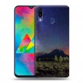 Дизайнерский пластиковый чехол для Samsung Galaxy M20 Млечный путь