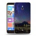 Дизайнерский пластиковый чехол для Nokia Lumia 1320 Млечный путь